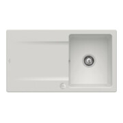 V&B Évier Siluet 50 m Garniture vidage, excentrique, steam CeramicPlus