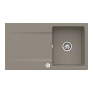 V&B Évier Siluet 50 m Garniture vidage, excentrique, timber CeramicPlus
