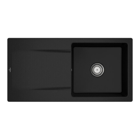 V&B Évier Siluet 60 m Garniture vidange, robinet, chromite