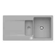 V&B Évier Siluet 60 R avec garniture vidage, rond avec excentrique, fossil C-plus