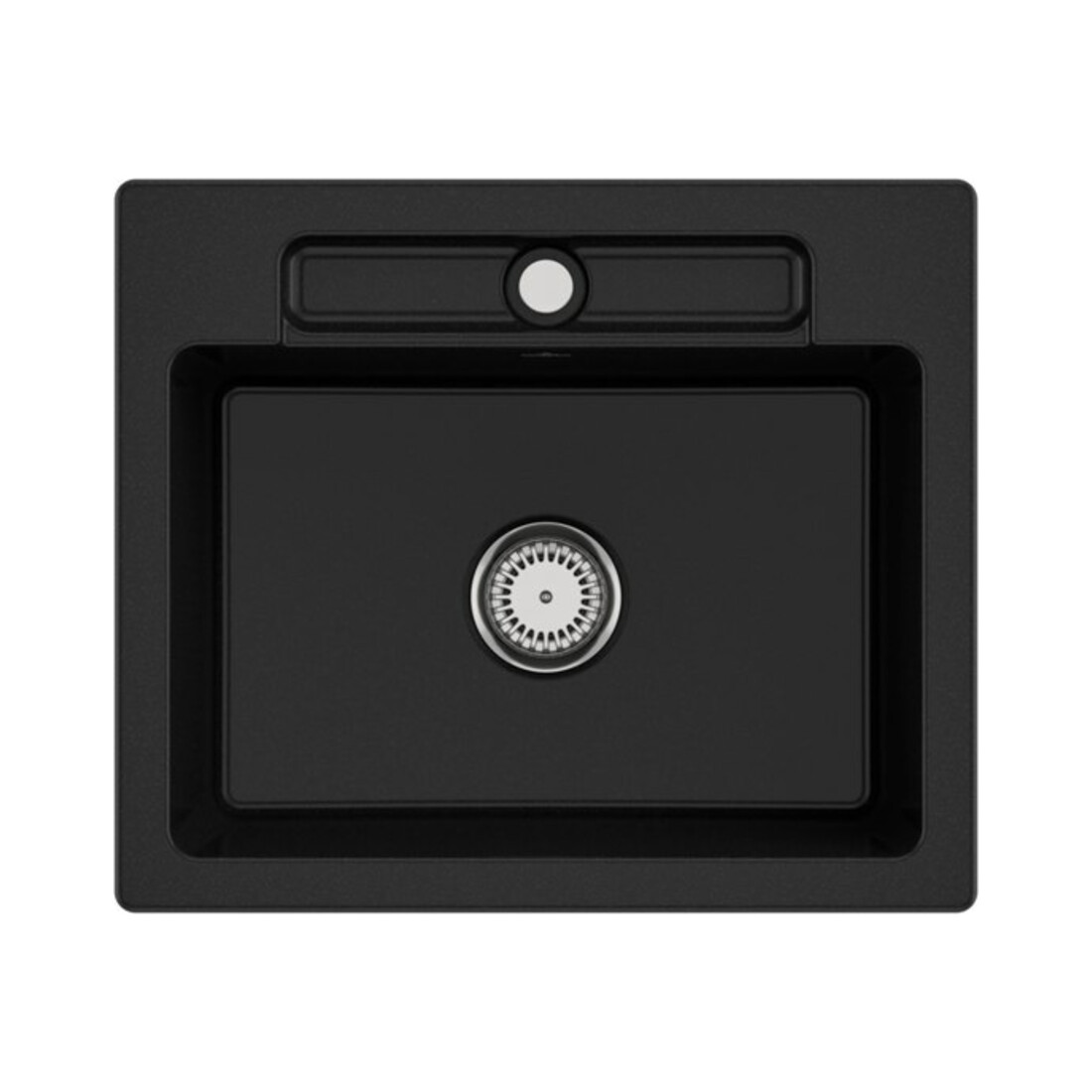 V&B Évier Siluet 60 S avec garniture vidage, robinet rond, chrome C-plus