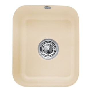 V&B Évier sous-plan Cisterna 45, blanc pierre CeramicPlus