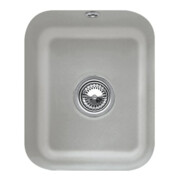 V&B Évier sous-plan Cisterna 45 m avec garniture vidage, robinet, fossil CeramicPlus