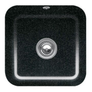 V&B Évier sous-plan Cisterna 50, garniture vidage, avec excentrique, Chrome CeramicPlus