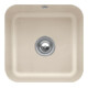 V&B Évier sous-plan Cisterna 50, set vidage, avec excentrique, almond CeramicPlus-1
