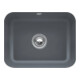 V&B Évier sous-plan Cisterna 60C avec garniture vidage, excentrique, gris CeramicPlus-1