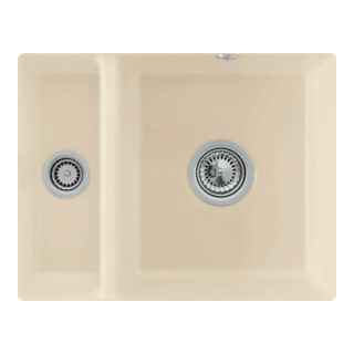 V&B Évier sous-plan Subway 60 XU, crema CeramicPlus