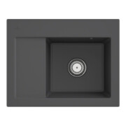 V&B Évier Subway 45 Compact dr, avec garniture vidage, mitigeur, graph CeramicPlus