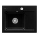 V&B Évier Subway 45 Compact gauche, avec garniture vidage, excentrique, chrome C-plus-1