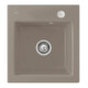 V&B Évier Subway 45 XS avec garniture vidage, excentrique, timber CeramicPlus-1