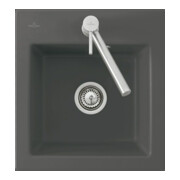 V&B Évier Subway 45 XS, céramique CeramicPlus graphite