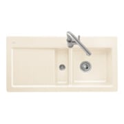 V&B Évier Subway 60 bac gauche, blanc alpin CeramicPlus