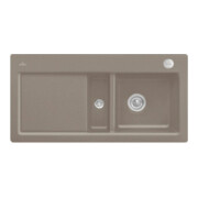 V&B Évier Subway 60 D, avec garniture vidage, excentrique, timber C-plus