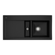 V&B Évier Subway 60 D, avec garniture vidage, mitigeur, Chrome CeramicPlus