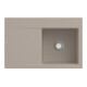 V&B Évier Subway Style 45 D, avec garniture vidage, mitigeur, Alm. CeramicPlus-1