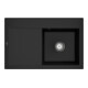 V&B Évier Subway Style 45 D, avec garniture vidage, mitigeur, Chrome CeramicPlus-1