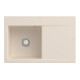 V&B Évier Subway Style 45 gauche, avec garniture, manuel, ivoire CeramicPlus-1