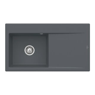 V&B Évier Subway Style 50 bac gauche, graphite CeramicPlus