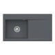 V&B Évier Subway Style 50 bac gauche, graphite CeramicPlus-1