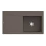 V&B Évier Subway Style 50 D, avec garniture de vidage, commande manuelle, timber C-plus