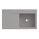 V&B Évier Subway Style 50 dr, avec garniture vidage, robinetterie, fossil C-plus-1