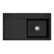 V&B Évier Subway Style 50 droite, avec garniture, robinet, Chrome CeramicPlus