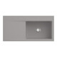 V&B Évier Subway Style 60 dr, avec garniture, mitigeur, fossil C-plus-1