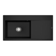 V&B Évier Subway Style 60 li, avec garniture, mitigeur, Chrome CeramicPlus