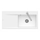 V&B Évier Subway Style 60 li, avec garniture vidage, excentrique, chrome C-plus-1