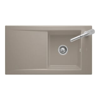 V&B Évier Timeline 50, blanc alpin CeramicPlus