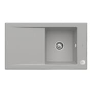 V&B Évier Timeline 50 cm garniture vidage, excentrique, fossil CeramicPlus