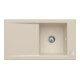 V&B Évier Timeline 50 m garniture vidage, excentrique, almond CeramicPlus-1