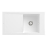 V&B Évier Timeline 50 m Garniture vidage, manuel, blanc st. CeramicPlus