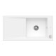 V&B Évier Timeline 60 cm avec garniture de vidage, excentrique, blanc satin C-plus-1