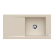 V&B Évier Timeline 60 cm avec garniture de vidange, excentrique, amande C-plus
