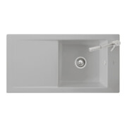 V&B Évier Timeline 60 cm avec garniture d'évacuation, crema CeramicPlus