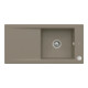 V&B Évier Timeline 60 cm avec garniture vidage, excentrique, timber C-plus-1