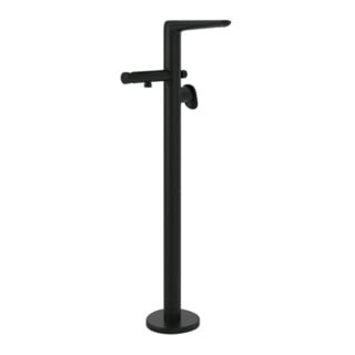 V&B Fertigmontageset Antao Einhebelmischer für Badewanne, bodenstehend, matt black
