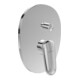 V&B Fertigmontageset Antao UP-EHM-Wanne, Umstell., Wandmont., chrom-1