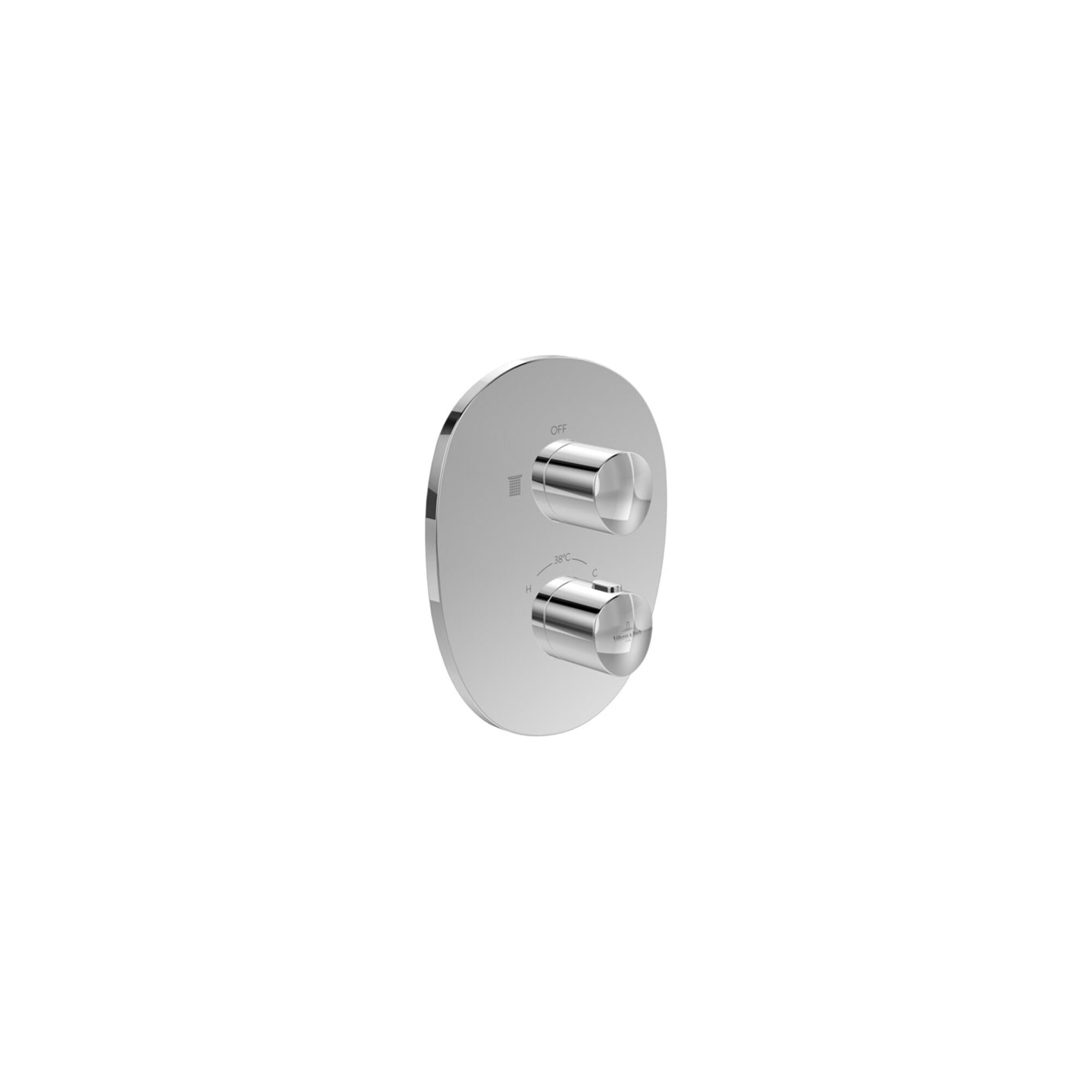 V&B Fertigmontageset ANTAO UP-Thermostat m 1-Wege-Mengenreg., chrom ; Villeroy & Boch