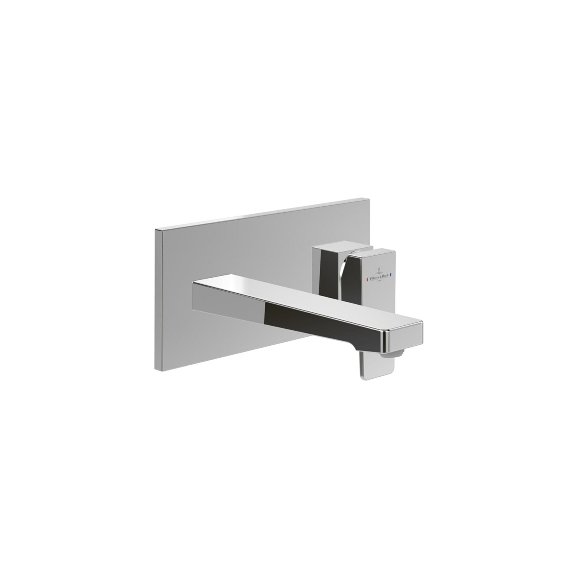 V&B Fertigmontageset Architectura Square Einhebel-Waschtischarmatur, m Push-Open-Ablaufg., chrom ; Villeroy & Boch