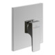 V&B Fertigmontageset Architectura Square UP-EHM-Dusche, Wandmontage, chrom-1