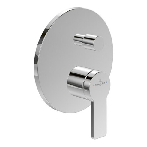 V&B Fertigmontageset Architectura UP-EHM-Wanne, m autom. Umst, Wd., chr
