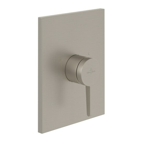 V&B Fertigmontageset Conum UP-EHM-Dusche, Wandmont., brush. ni. bla