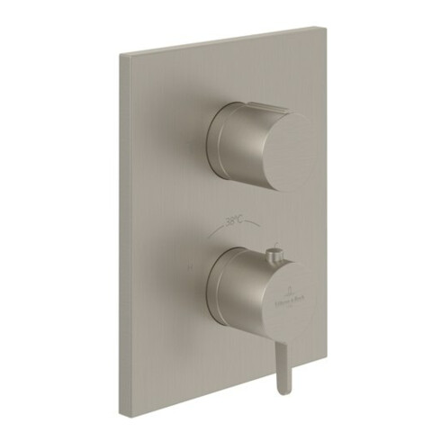 V&B Fertigmontageset Conum UP-Thermostat m 2-W-Mengenreg., Wd., b ni b
