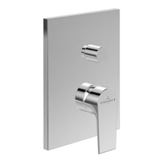 V&B Fertigmontageset Liberty UP-EHM-Wanne, m Umstell., Wandmont., chr