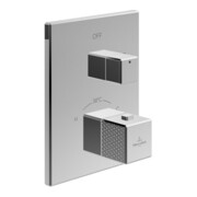 V&B Fertigmontageset Mettlach UP-Thermostat m 1-Mengen-Reg., chrom