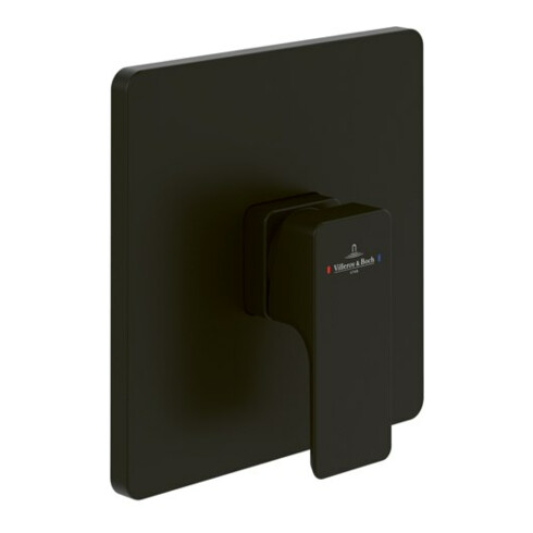V&B Fertigmontageset Subway 3.0 UP-EHM-Dusche, Wandmontage, matt black