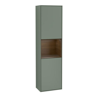 V&B Finion Armoire haute Éclairage mural 41,8x151,6cm, d, Reg wal ven, Oli. m Lac