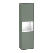 V&B Finion Armoire haute Éclairage mural 41,8x151,6cm, l, Rg g w Lac, Oli. m Lac